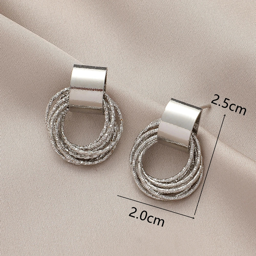 Brincos Elegância Circular Charlott