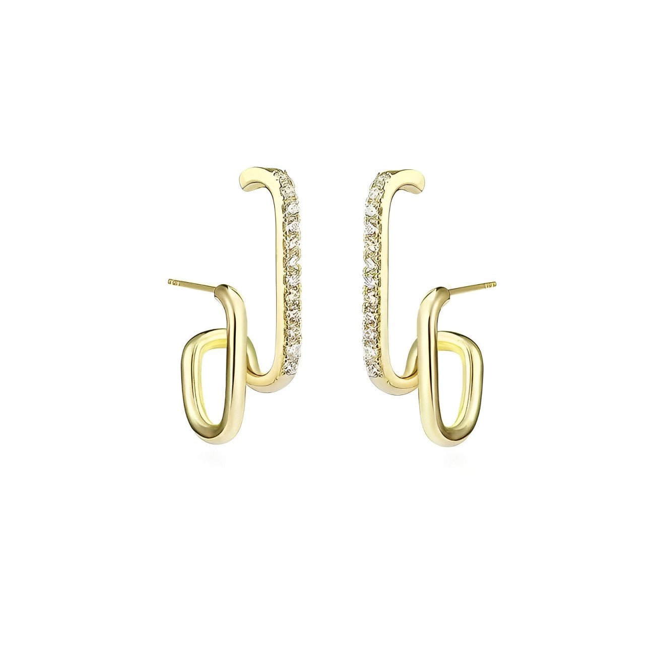Brincos de Cristal Luxo Charlott