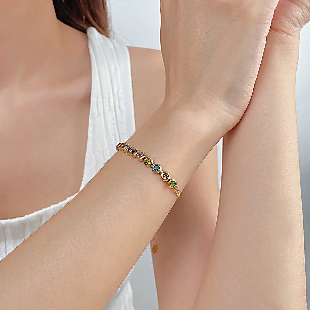 Pulseira Charlott Astralis com Brilhantes 